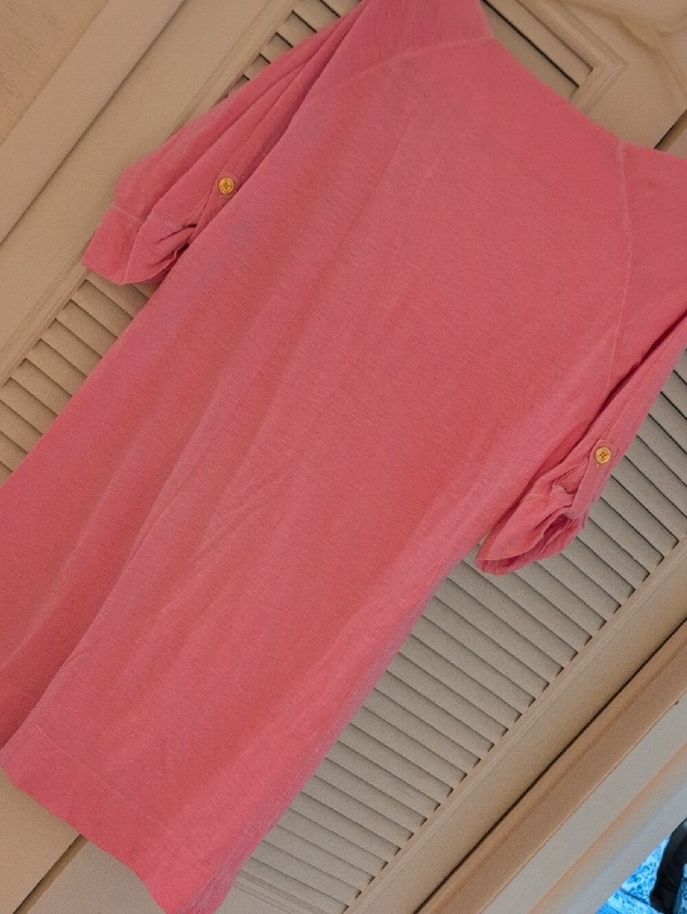 Lilly Pulitzer Hot Pink Pima Cotton Sleep Shirt Or Dress LARGE - Picture 6 of 7